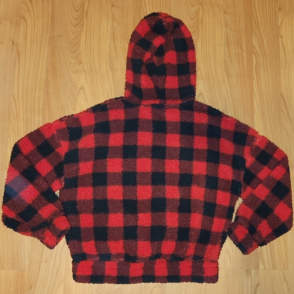 No Boundaries Plaid Pullover Sweater Small 3-5 - Picture 5 of 10